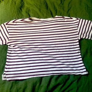 Muji striped shirt
